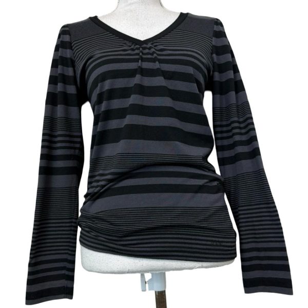 Top Vintage Striped Y2K Grunge